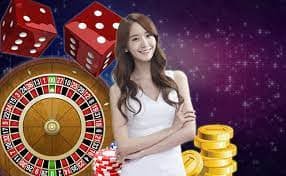 Tampilan meja Casino Hold'em langsung di platform cinta55